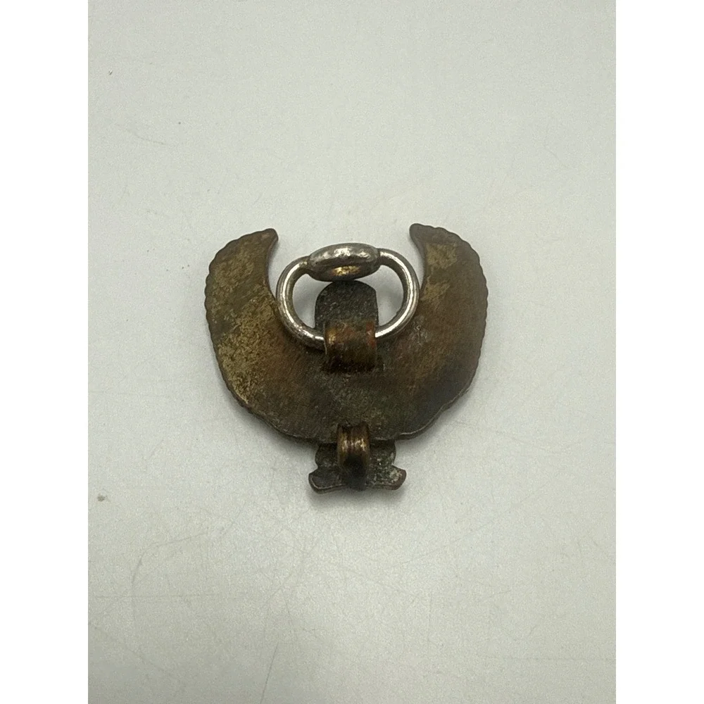 Vintage Harley Davidson Eagle Pendant HD Biker Motorcycle Bronze Tone Charm